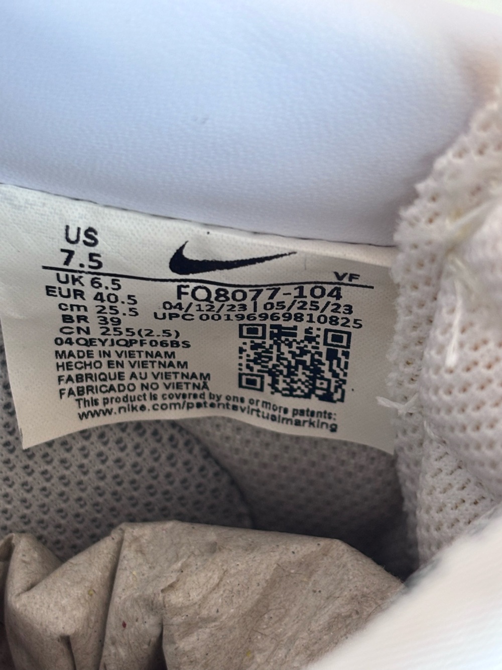 Nike Air Force 1 Low-Top Athletic Department Orewood Brown Men 7.5 Women 9 NWOB - Picture 13 of 16